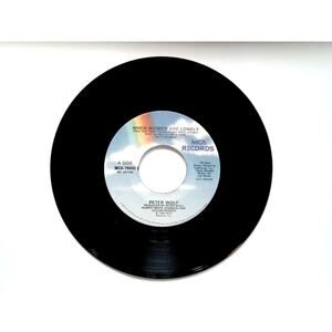 Peter Wolf – When Women Are Lonely 7" Vinyl 45RPM Record Pop Rock 1990 MCA